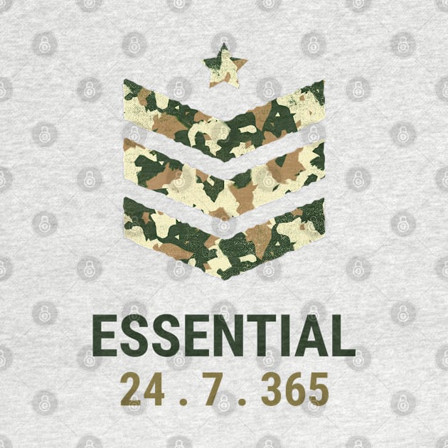 Essential 24.7.365 (Camo Rank) by M is for Max